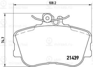 Запчасть BREMBO P06017
