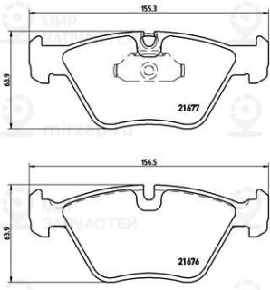 Запчасть BREMBO P06022