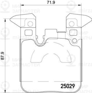 Запчасть BREMBO P06087