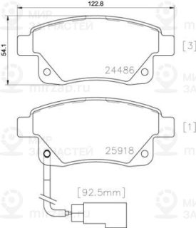 Запчасть BREMBO P24066