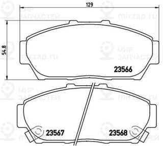 Запчасть BREMBO P28048