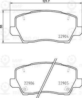 Запчасть BREMBO P30114