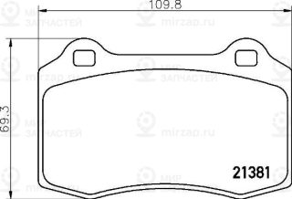Запчасть BREMBO P36020