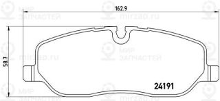 Запчасть BREMBO P44014