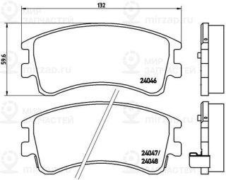 Запчасть BREMBO P49032
