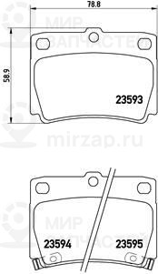 Запчасть BREMBO P54026
