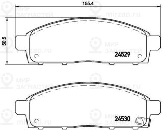 Запчасть BREMBO P54038