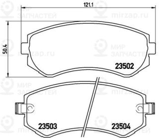 Запчасть BREMBO P56039