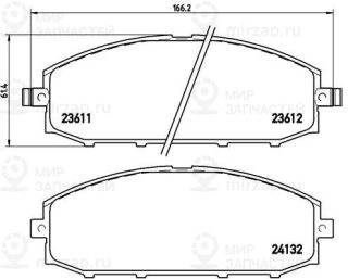 Запчасть BREMBO P56041