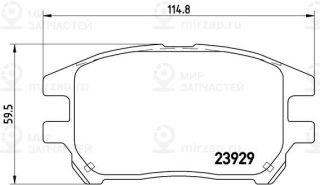 Запчасть BREMBO P56050