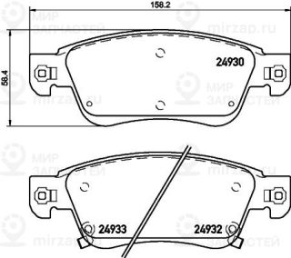 Запчасть BREMBO P56080