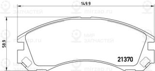 Запчасть BREMBO P61089