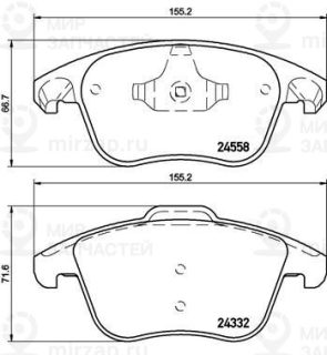 Запчасть BREMBO P61117