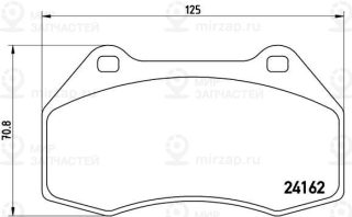 Запчасть BREMBO P68036