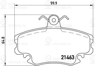 Запчасть BREMBO P68038