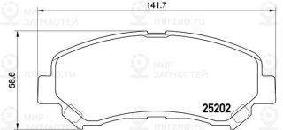 Запчасть BREMBO P79028