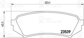 Запчасть BREMBO P83049