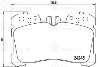 Запчасть BREMBO P83075