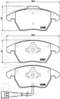 Запчасть BREMBO P85075X