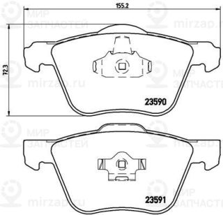 Запчасть BREMBO P86022