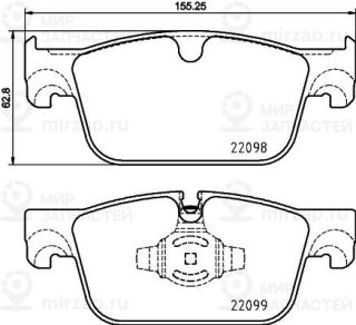 Запчасть BREMBO P86028