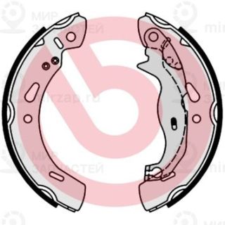 Комплект тормозных колодок BREMBO S24548