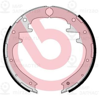 Комплект тормозных колодок BREMBO S24554