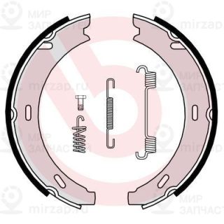 Комплект тормозных колодок стояночной системы BREMBO S50502