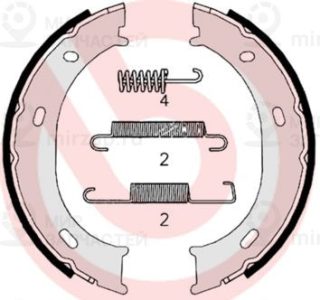 Комплект тормозных колодок стояночной системы BREMBO S50510