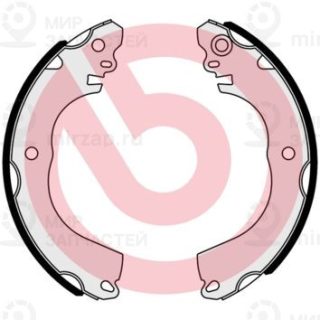 Комплект тормозных колодок BREMBO S61543