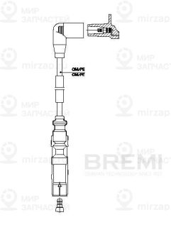 Провод зажигания BREMI 1A22E26