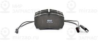 Комплект тормозных колодок (дисковый тормоз) BSG BSG30200008