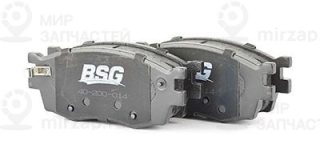 Комплект тормозных колодок (дисковый тормоз) BSG BSG40200014