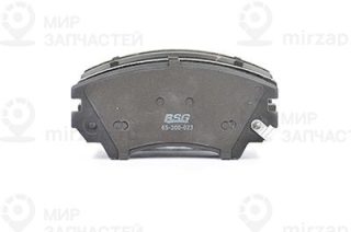 Комплект тормозных колодок (дисковый тормоз) BSG BSG65200023