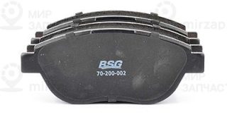 Комплект тормозных колодок (дисковый тормоз) BSG BSG70200002