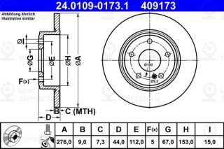Запчасть ATE 24010901731