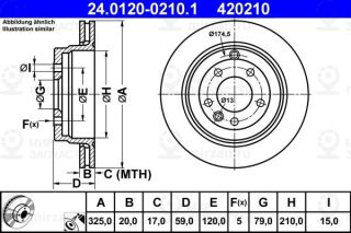Запчасть ATE 24012002101