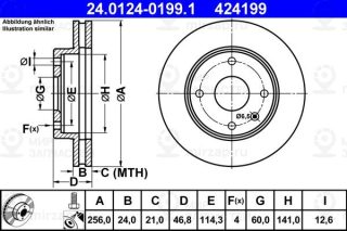 Запчасть ATE 24012401991