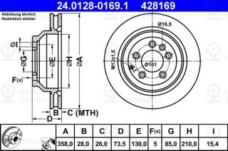 Запчасть ATE 24012801691
