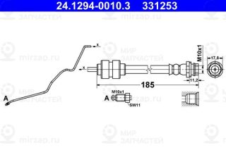 Запчасть ATE 24129400103