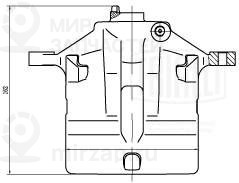 Тормозной суппорт TRIALLI CF205801