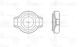 Выжимной подшипник TRIALLI CT1403
