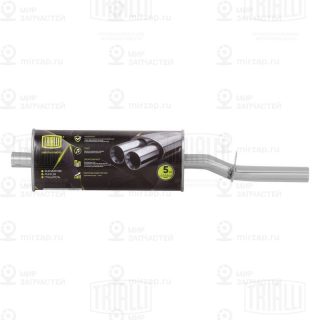Предглушитель выхлопных газов TRIALLI EAM0303