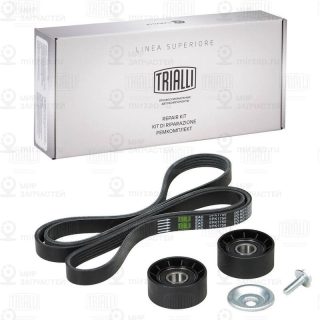 Комплект поликлинового ремня TRIALLI GD755