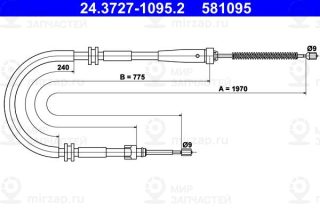 Запчасть ATE 24372710952