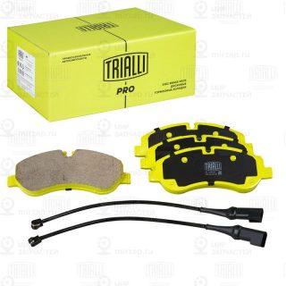 Комплект тормозных колодок (дисковый тормоз) TRIALLI PF1045CR