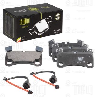 Комплект тормозных колодок (дисковый тормоз) TRIALLI PF4002