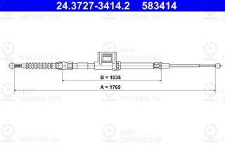 Запчасть ATE 24372734142