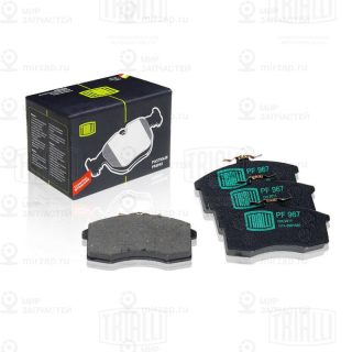Комплект тормозных колодок (дисковый тормоз) TRIALLI PF967