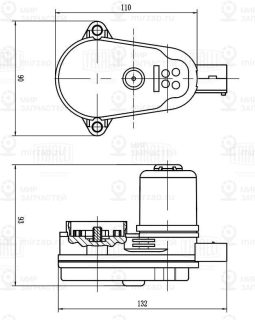 Ремкомплект тормозного суппорта TRIALLI RCM201003